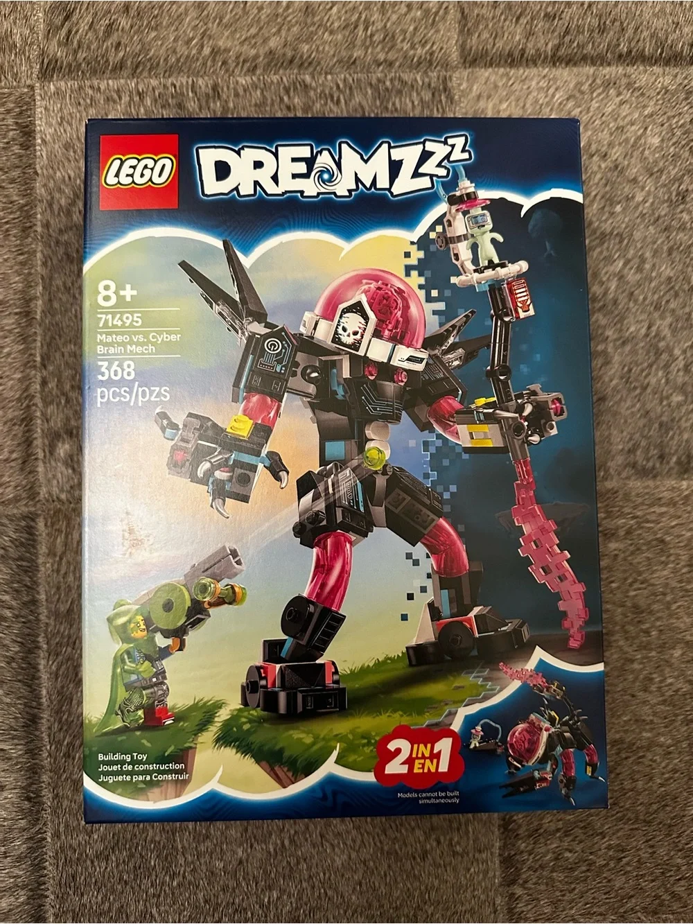 NWT Lego #71495 Mateo vs Cyber Brain Mech